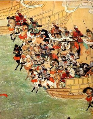 De Genpei-oorlog; Een conflict tussen rivaliserende samurai clans die de politieke en sociale structuur van Japan voorgoed veranderde